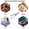 Hair Straightener, Hair Straightener and Curler 2 in 1, Mini Bangs Hair Straightener Beauty Flat Iron Heating Curler Ceramic Tourmaline Ionic Flat Iron Hair Straightener ()