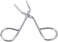 Silver Stainless Steel Eyebrow Scissors Tweezers,Elbow Pliers Clip Scissors,Flat Tip Tweezers Hair Plucker Hair Removal Tweezers, Shave and Hair Removal