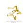 10Pcs Gold Star Hair Clips Metal Snap Hair Clips Hair Barrettes Hair Side Clamps Headdress Cute Hair Accessories for Women Girls Kids