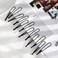 12Pcs Black Vintage Hair Pins Mini Bobby Pins Fashion BB Clip Invisible Bangs Clip Small Bobby Pins for Women and Girls Hair Styling Pins