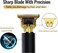 Professional Beard Trimmer for Men - Cordless Electric Shaver with Titanium Blade, Waterproof Titanium T-Blade for Precision Facial, Body &amp; Mustache Grooming&amp; Gift Ready