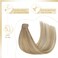 Ve Sunny Ponytail Extension Human Hair Blonde Hair Extensions Ponytail Light Blonde Mix Golden Blonde Highlights Real Hair Ponytail Extension Short Ponytail Extension Highlights 80g 14inch