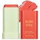 Multi-Use Makeup Blush Stick,Beauty Solid Moisturizer Stick,Waterproof Natural Nude Makeup,Tinted Solid Moisturizer Stick for Eyes Lips Cheek(3#coral orange)