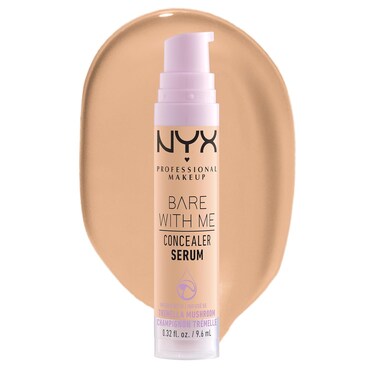 NYX PROFESSIONAL MAKEUP Bare With Me Concealer Serum, Concealer Makeup For Up To 24Hr Hydration - Beige