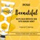 Perfectly Posh - Beeautiful Hand Cr&egrave;me - Moisturizing Hand Lotion for Soft, Smooth Skin - Pampering Formula - for Dry Hands - 89ml
