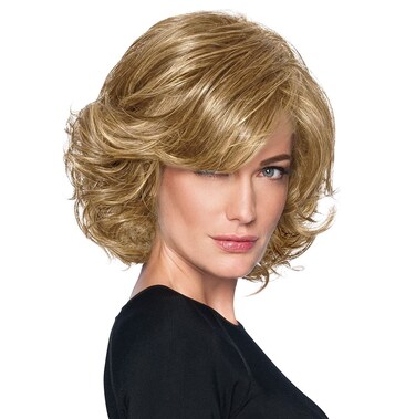 Modern Flair Wig Color SS25 Ginger Blonde - Hairdo Wigs Mid-Length Layered Soft Wave Bob Tru2Life Heat Friendly Synthetic