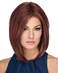 Raquel Welch On Point Shoulder Length Bob Wig by Hairuwear, Average Cap, RL2/4 Off Black