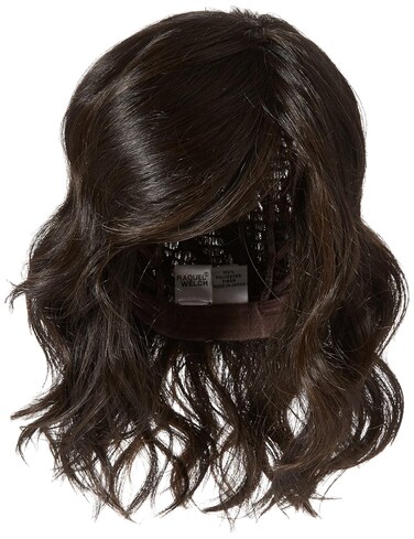 Raquel Welch Editor's Pick Layered Shoulder Length Bob Wig by Hairuwear, Large Cap Size, RL2/4 Off Black