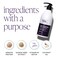 16.9 Fl Oz Purple Conditioner, Toning Conditioner for Blonde Gray Hair, Eliminates Brassy and Yellow Tones, Infused with Cocos Nucifera Oil for Both Men &amp; Women, Free of Sulfate, Parabens and Gluten