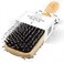 Boar Bristle Paddle Hair Brush - Smoothing Wood Brush for Thick, Curly &amp; Wavy Hair, Detangling Natural Bristles for Women, Stimulates Scalp