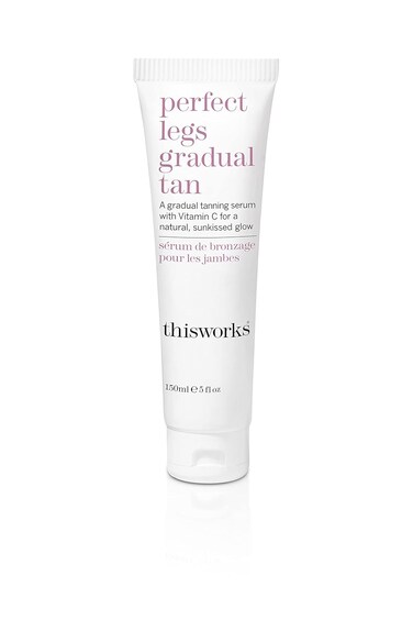 This Works Perfect Legs Gradual Tan, Self Tanner with Vitamin E &amp; Shea Butter, 150ml