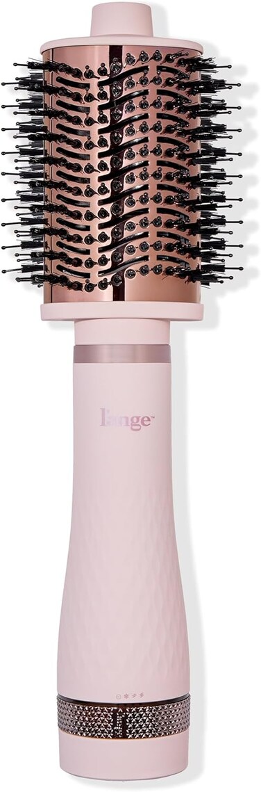 L'ANGE HAIR Multi-Volume Series   2-1 Interchangeable Dryer Brush   (Blush - Oval 75mm)