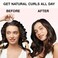 Kitsch Holiday Hair Hero XL Satin Heatless Styling &amp; Flat Lay Claw - Heatless Curls &amp; Waves, Extra Large Curling Rods, Satin Scrunchies &amp; Claw Clip for Hair Protection &amp; Comfort - 4 pcs set, Aura