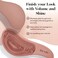 Kitsch Detangler Brush for Curly or Straight, Wet and Dry Hair, No-Pain Detangling Brush with Flexible Bristles for Adults and Kids - Easy-to-Hold, Ideal for Shower and Travel - Terracotta