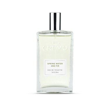 Cremo Spring Water Fir Cologne Spray, A Refreshing, Clean Scent with Notes of Spring Water, Cool Moss and Balsam Fir, 3.4 Fl Oz