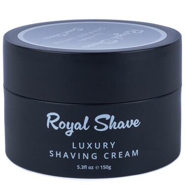Luxury Shaving Cream for Men by Royal Shave, Premium &amp; Rich Soothing Lathering Cream for Close &amp; Comfortable Shave (Made in UK) (Bergamot)