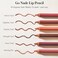 RMS Beauty Go Nude Lip Pencil - Long Lasting Lip Liner Pencil, Makeup Lip Liner &amp; Lip Pencil Sharpener, Nude Lip Liner &amp; Pencil Lip Liner Sharpener