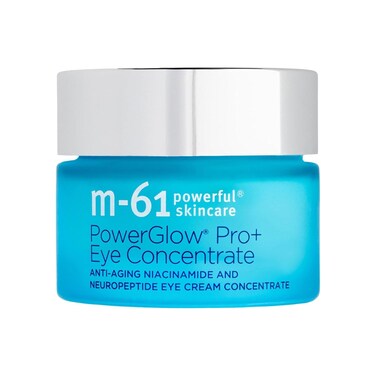 m-61 PowerGlow Pro+ Eye Concentrate - Firming and brightening AHA eye cream concentrate with glycolic and lactic acid.