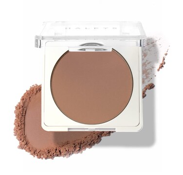 HALEYS Re-sculpt Smoothing Contour Powder (Medium) Lightweight, Non-Caking, Nourishing &amp; Skin-Softening, Infused with Shea Butter &amp; Chamomile Flower Water to Soothe Skin