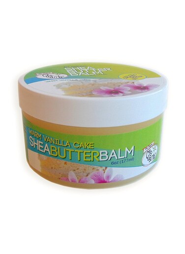 The Original CJ's BUTTer&reg; All Natural Shea Butter Balm - Warm Vanilla Cake, 6 oz. Pot