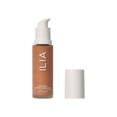 ILIA - True Skin Serum Foundation   Non-comedogenic, Cruelty-Free, Vegan, Weightless Feel, Buildable Coverage, Safe For Sensitive Skin (Montserrat SF10)