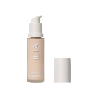 ILIA - True Skin Serum Foundation   Non-comedogenic, Cruelty-Free, Vegan, Weightless Feel, Buildable Coverage, Safe For Sensitive Skin (Sable SF.5)