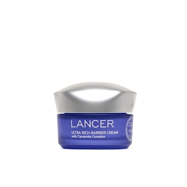 Lancer Ultra Rich Barrier Cream with Ceramide and Jojoba, Intense Moisturizing Skin Barrier Repair Cream for Dry Skin and Wrinkles (1.7 oz)