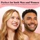 Kitsch Dermaplaning Tool - Face Razors for Women and Men, Eyebrow Trimmer and Face Shaver, Facial Hair Removal, Facial Razors for Women and Men, Dermaplane Razor - 12pc, Blush