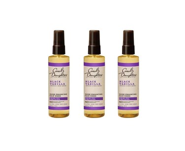 Carol's Daughter Black Vanilla Moisture and Shine Hair Sheen, for Dry, Dull or Brittle Hair, 4.3 Fl Oz, Pack of 3