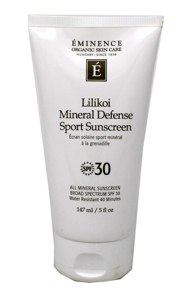 Lilikoi Mineral Defense Sport SPF 30 by Eminence for Unisex - 5 oz Sunscreen