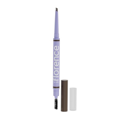 florence by mills Tint N Tame Eyebrow Pencil, Dark Brown, 0.008 oz/ 0.25g
