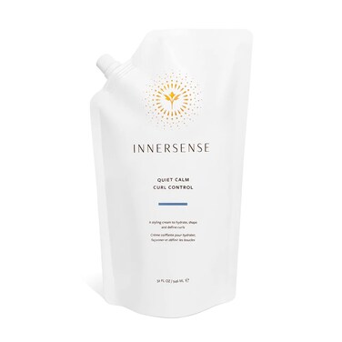 INNERSENSE Organic Beauty - Natural Quiet Calm Curl Control   Non-Toxic, Cruelty-Free, Clean Haircare (Refill Pouch, 32 fl oz   946 ml)