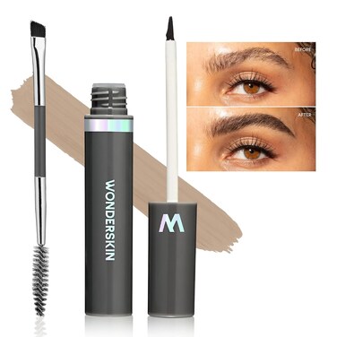 Wonderskin Dream Brow Eye Brow Gel, Long Lasting Eyebrow Gel, Waterproof, Transfer Proof Tinted Filler Eyebrow Mascara (Blonde)