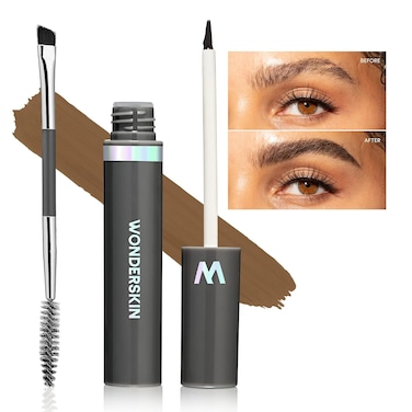 Wonderskin Dream Brow Eye Brow Gel, Long Lasting Eyebrow Gel, Waterproof, Transfer Proof Tinted Filler Eyebrow Mascara (Brunette)