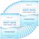 Ebanel 20 Pack Collagen Peptide Hydrating Face Masks, Instant Brightening Firming Anti Aging Face Sheet Masks, Moisturizing Spa Facial Mask Skincare with Hyaluronic Acid, Vitamin C, Chamomile, Aloe