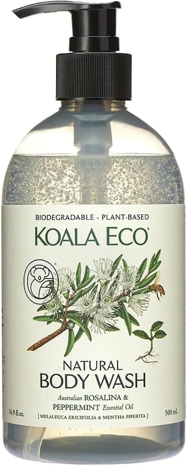 Koala Eco Rosalina &amp; Peppermint Essential Oil Body Wash - 16 Oz