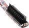 Calista Triangl Pro Heated Detailer Brush, Smoothing, Anti-Frizz Professional Heat Styling Brush, Burn-Free Firm Bristles, Ionic and Ceramic Technology, 5 Heat Settings (11", Snakeskin)