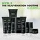 Tiege Hanley Mens Skin Care Set, Rejuvenation Skin Care Routine for Men (System Level 5) - Men's Skincare Set Face Wash, Scrub, Moisturizer, Eye Cream, Serum, Clay Mask, Retinol Stick &amp; PM Moisturizer