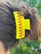 Softball Hair Accessories, Gift for Girls Team, Sports Claw Clip Large, Teen Birthday Present (Set of 2)