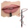 Runway Rogue Designer Liner Lip Pencil, Matte Medium Dusty-Rose Lip Liner Pencil and Lip Liner Sharpener, &lsquo;Work It Babe&rsquo;