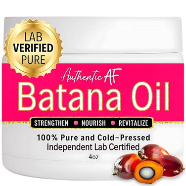 100% Raw Batana Oil for Hair Growth - Pure Moisturizing Hair Oil from Honduras, Repairs Split Ends, Strengthens Roots, Botana Oil Hair Growth, Aceite De Batana, Batana Oil Pure