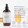 BARE BOTANICS 8 oz Moisturizing Lemon Orange Body Oil - 100% Pure &amp; Natural for Skin &amp; Nails - Perfect for Moisturization - Vegan, Cruelty Free &amp; Naturally Scented Hair Oil