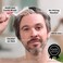 Simpler Hair Color Medium Brown Mustache and Beard Upgraded Brush Kit it with 3 Brushes Included for Precision Application - Gentle, Effortless 100% Gray Hair Coverage for Hair and Beard