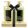 16 fl oz Lemon Citrus Aromatic and Nourishing Hand Soap Set Keep Your Skin Incredibly Soft &amp; Clean in a Wooden Holder Unisex Formula Luxury Body Care for Women and Men