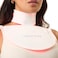 iRestore Illumina LED Neck &amp; Chest Anti Aging Mask &ndash; for Smoother, Firmer and Glowing Skin at Home &ndash; Red and Infrared Light Therapy for Neck &ndash; Red Light Skincare Device with 230 LEDs (White)