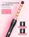 5 in 1 Curling Wand Set, Lopeie Curling Iron with New Upgraded Curling Brush and 4 Interchangeable Ceramic Curling Wand(0.5&rdquo;-1.25&rdquo;), Fast Heating, Include Heat Protective Glove &amp; 2 Clips &amp; Hair Brush