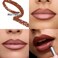 Wonderskin Lip Liner Pencil - 360 Contour Lipliner, Long Lasting, Sharpenable, Waterproof and Transfer-Proof Brown Lip Liner Pencil (Nutmeg)