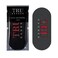 TRU BARBER HAIR GRIPPERS &reg; BUNDLE PACK 6 PCS for Men and Women - Salon and Barber, Hair Clips for Styling, Hair holder Grips (Black/Red)