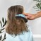 Knot Genie Teeny Detangling Hair Brush for Kids (Pink Relief)   Perfect Detangling Brush for Curly Hair, Gently Separate Tangles, Leaves Hair Smooth and Shiny   The Pain Free Knot Detangler