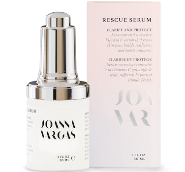 Joanna Vargas Vitamin C Serum for Face with Squalane Oil - Collagen Boosting Facial Serums for Aging Skin - Rescue Vit C Serum for Face - Hydrating Serum to Enchance Skin Texture &amp; Boost Radiance